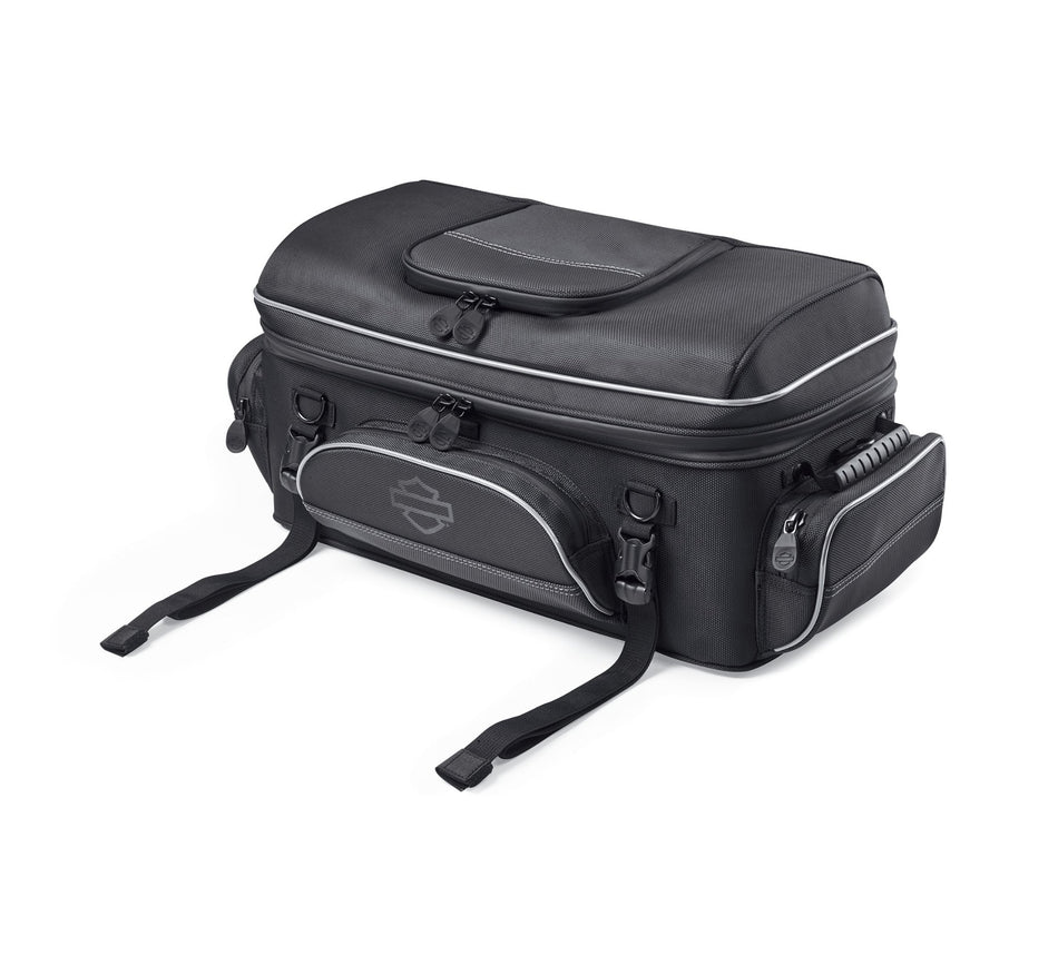 KIT DE SAC DE PORTE-BAGAGES TOUR-PAK DE LUXE ONYX 93300123 HARLEY DAVIDSON, STOR, PREMIUM, SAC, SUPPORT T-PAK
