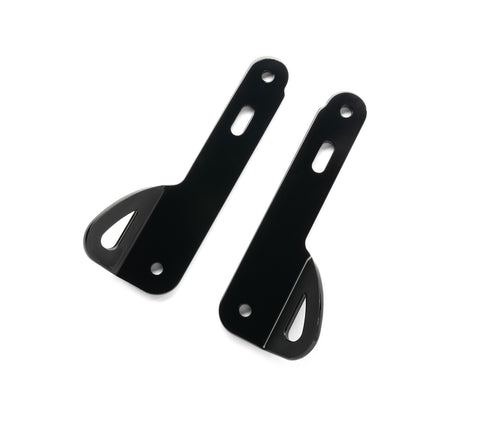 Harley Davidson 93500030 Black Tie-Down Brackets KIT,TIE DN STRP,BRACKETS,BLACK