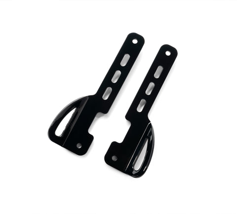 Harley Davidson 93500036 Black Tie-Down Brackets KIT,TIE DN STRP,BRACKETS,BLACK