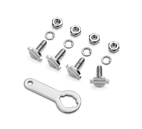 Harley Davidson 94114-02 Bar & Shield License Plate Mounting Hardware Kit B&S LICENSE PLATE BOLTS