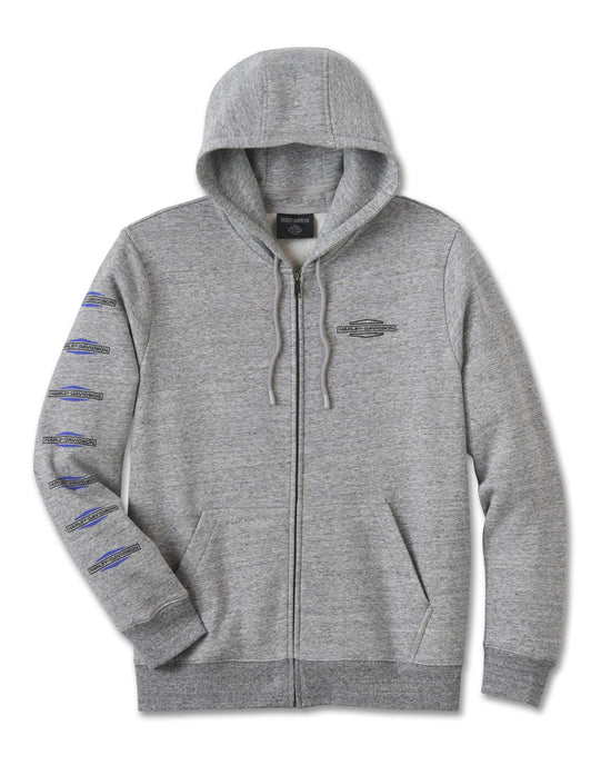 Cagoule à capuche Harley-Davidson® Roaring - Gris chiné 96003-25VM
