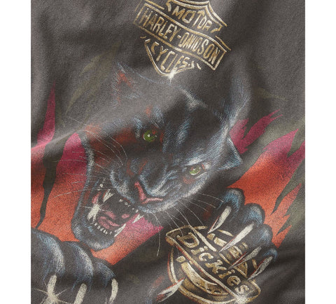 Genuine Harley-Davidson® Women's Dickies x H-D Panther City Graphic T-Shirt 96668-25VW