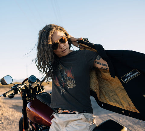 Genuine Harley-Davidson® Women's Dickies x H-D Panther City Graphic T-Shirt 96668-25VW