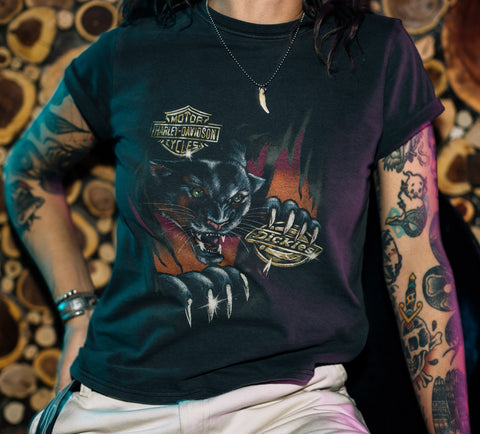 Genuine Harley-Davidson® Women's Dickies x H-D Panther City Graphic T-Shirt 96668-25VW