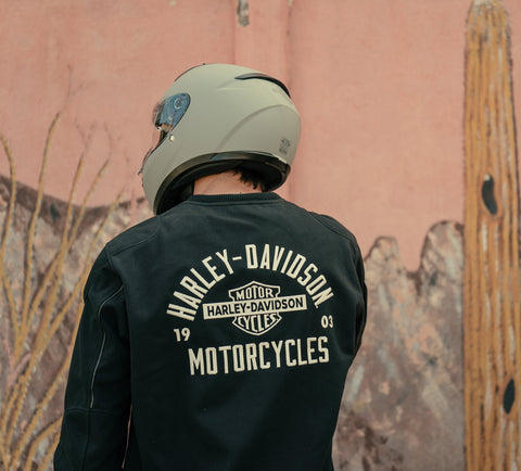 Genuine Harley-Davidson® Men's H-D Deflector Riding Fleece 97132-25VM