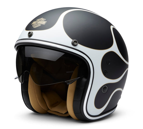 Casque 3/4 Harley Davidson 97192-25EX HD® X14 avec pare-soleil