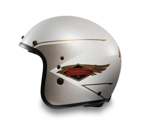 Véritable casque Harley-Davidson ® 120e anniversaire Diamond HD X14 PARE-SOLEIL 3/4 97229-23EX