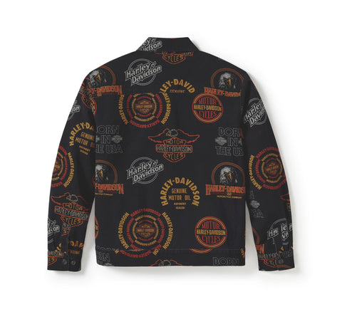 Genuine Harley-Davidson® Men's 80s Tank Twill Jacket 97419-25VM