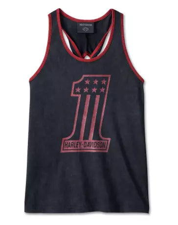 Débardeur femme Harley-Davidson® d'origine, National Anthem Twist Back 97503-23VW