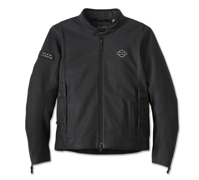 Authentique blouson en cuir Harley-Davidson® pour homme, Paradigm Triple Vent System™ 2.0 - Noir 98002-24VM 