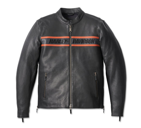 Genuine Harley-Davidson®  Men's Victory Lane II Leather Jacket 98004-23ET