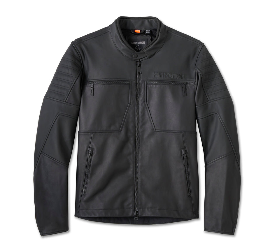 Authentique blouson de moto en cuir Harley-Davidson® Willie G à motif tête de mort 98004-25VM 