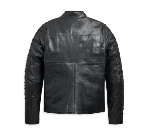 Harley Davidson, blouson en cuir perforé Ozello pour homme - 98006-20EM