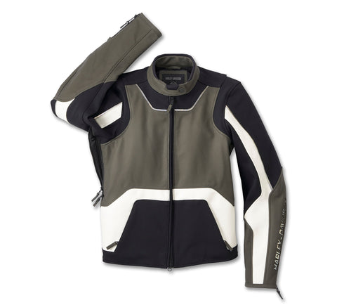 Genuine Harley-Davidson® Women's Ace Mixed Leather Jacket 98011-24EW