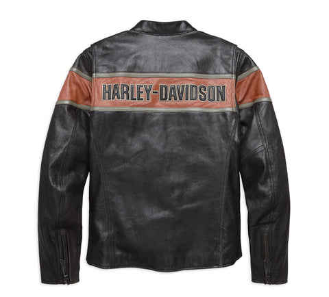 Genuine Harley-Davidson® Men's Victory Lane Leather Jacket 98027-18EM
