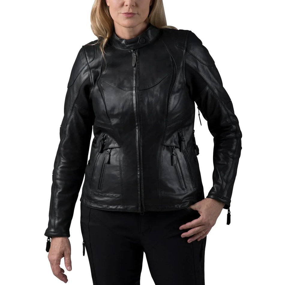 Veste en cuir imperméable à triple ventilation FXRG pour femme Harley-Davidson® authentique - 98039-19EW