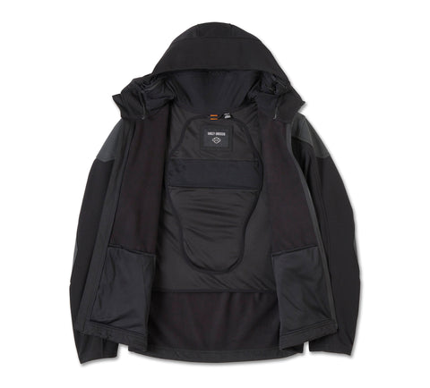 Genuine Harley-Davidson® Willie G Skull Graphic Deflector 2.0 Hooded Riding Fleece 98101-25VM