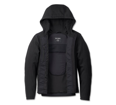 Genuine Harley-Davidson® Women's Deflector Hooded Riding Fleece 98112-23EW