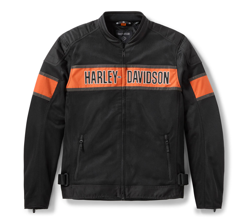 Genuine Harley-Davidson® Men's H-D Trenton Mesh Riding Jacket 98300-26VM