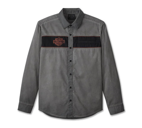 Chemise à manches longues Iron Bond pour homme Harley-Davidson® authentique 99177-24VM