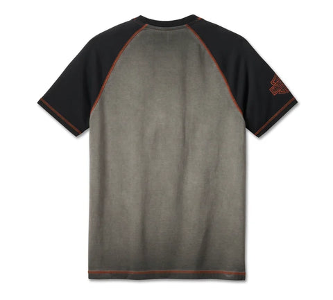 T-shirt raglan Iron Bar authentique Harley-Davidson ® pour homme 99187-24VM