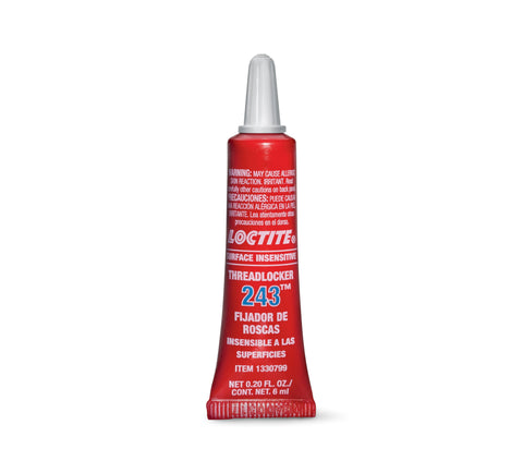 Harley Davidson 99642-97 Loctite 243 Threadlocker and Sealant- Blue THREADLOCKER BLUE 243 LOCTITE