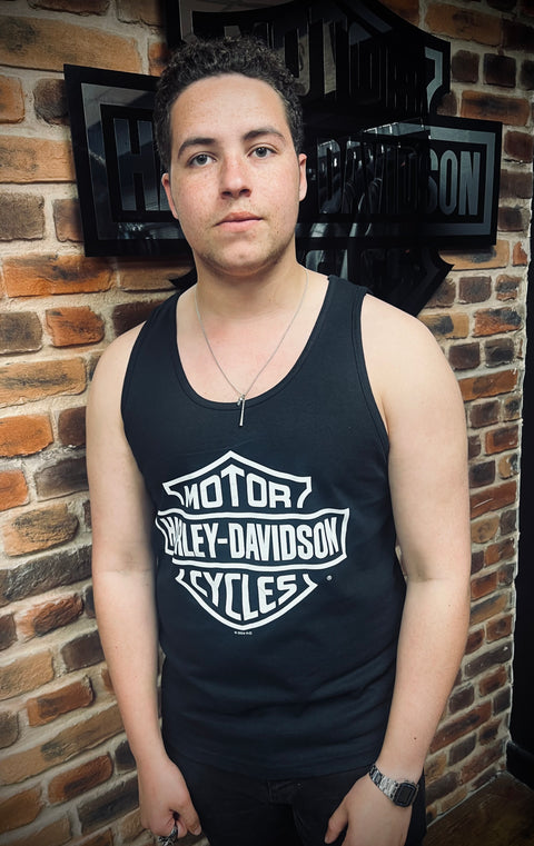 Gilet de concessionnaire Harley-Davidson® authentique de Leeds « Bar &amp; Shield Tank » 40291558