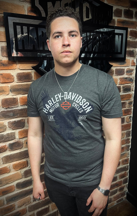 T-shirt authentique du concessionnaire Harley-Davidson® de Leeds « Setup » 40291604