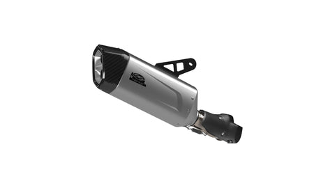 Dr. Jekill & Mr. Hyde Nomad S Pearl Grey Exhaust BMW R 1300 R & R 1300 RS 2025–2026 EP-153004