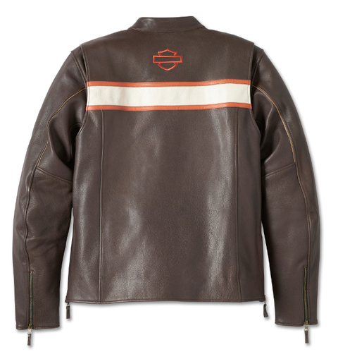 Veste en cuir Harley-Davidson Victory Lane II pour homme - Java 98001-23EM 