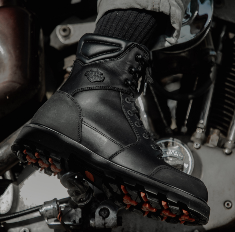 Bottes de conduite imperméables noires Harley Davidson Brockman CE D97226