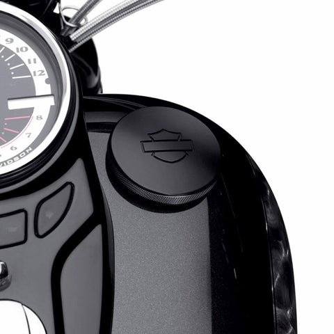 KIT DE BOUCHON DE RÉSERVOIR DE CARBURANT DIAMOND BLACK 61100126A Harley Davidson, REMPLISSAGE DE CARBURANT, BLACK DIAMOND