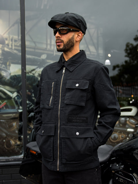 Véritable veste Harley-Davidson® California noire 97401-24VM