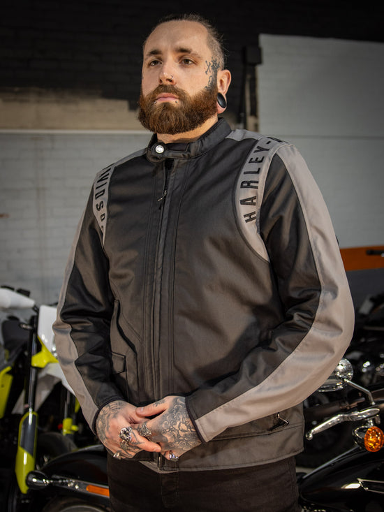 Veste de moto Harley-Davidson® Imprint 120e anniversaire pour homme 97172-23EM