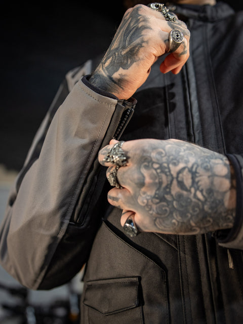 Genuine Harley-Davidson® Men's 120th Anniversary Imprint Riding Jacket 97172-23EM