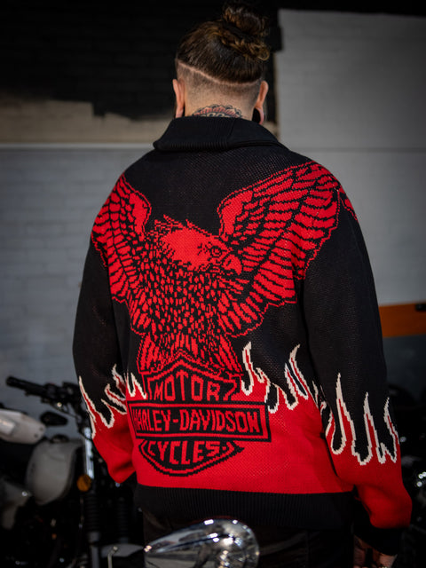 Cardigan Eagle authentique pour homme Harley-Davidson® 96193-24VM