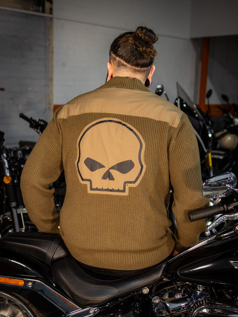 Pull en maille Harley-Davidson® authentique, vert 96192-23VM
