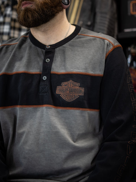 Authentique Henley Iron Bond pour homme Harley-Davidson® 99002-23VM 