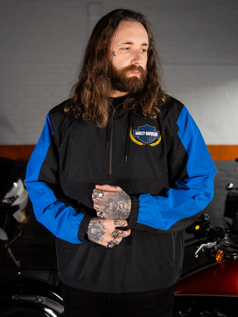 Veste anorak réversible Dual Sport authentique pour homme 97449-24VM 