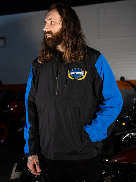 Veste anorak réversible Dual Sport authentique pour homme 97449-24VM 