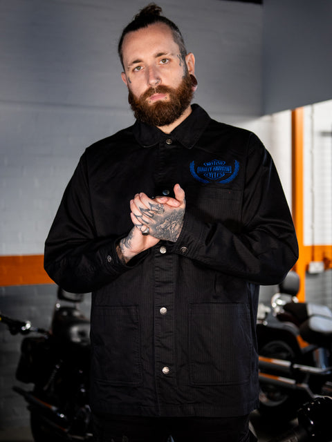 Veste d'origine Harley-Davidson Throttle Back pour homme 97452-24VM