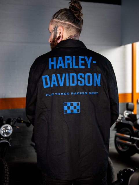 Veste d'origine Harley-Davidson Throttle Back pour homme 97452-24VM