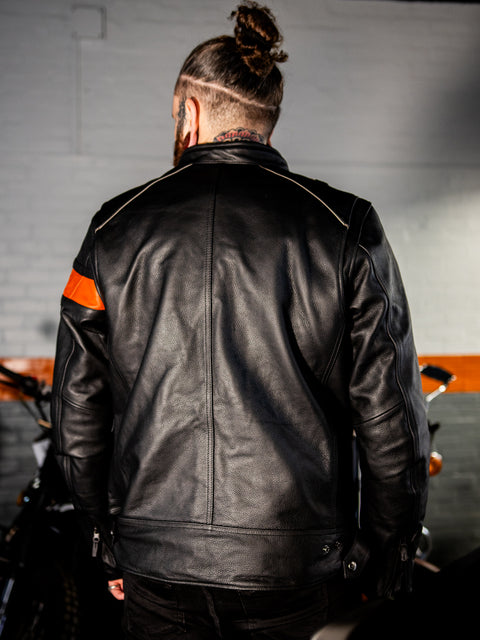 Veste en cuir imperméable pour homme Harley-Davidson® Hwy-100 98000-22EM