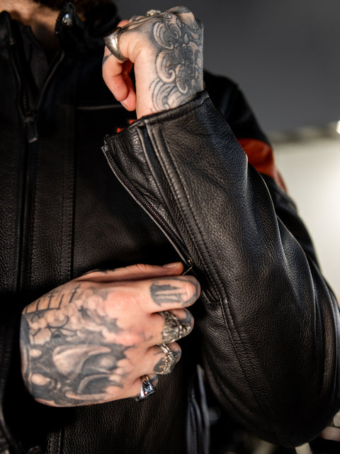 Veste en cuir imperméable pour homme Harley-Davidson® Hwy-100 98000-22EM