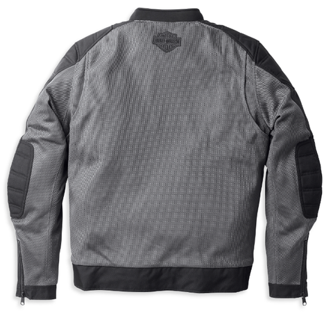 Veste en maille Zephyr pour homme Harley-Davidson® authentique avec doublure zippée - Gris granit 98131-22EM 