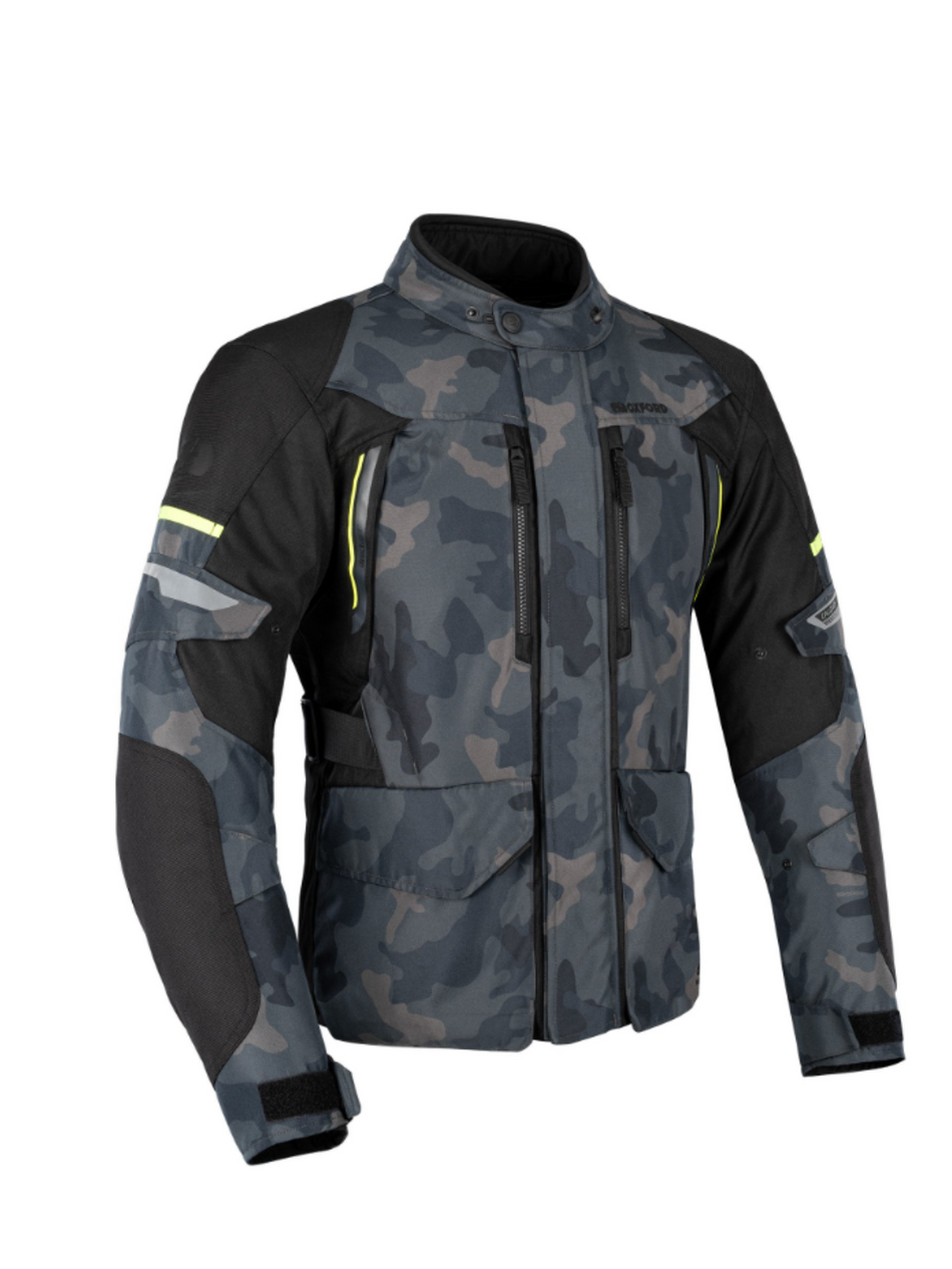 Veste Oxford Calgary 2.0 D2D MS camouflage noir TM221605
