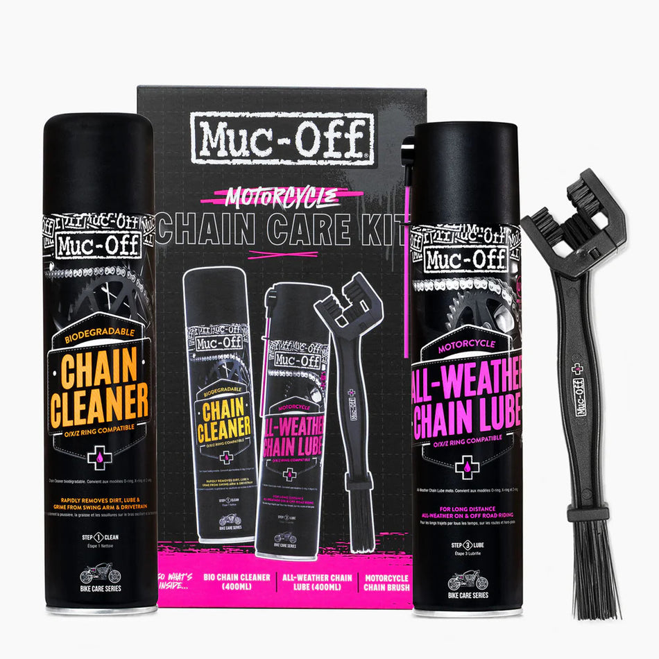 KIT D'ENTRETIEN DE CHAÎNE DE MOTO MUC-OFF-21069