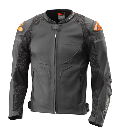 Veste en cuir hélicoïdale - 3pw23000070X