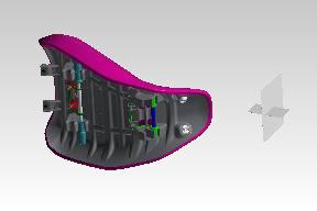 TOURING RIDER SEAT (KXA00427) HIMALAYAN 450 Royal Enfield