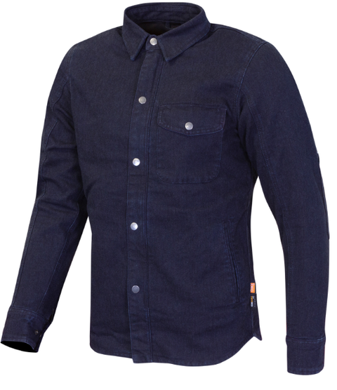 Chemise d'équitation monocouche Merlin Porta D3O® MCP047/NAVY/